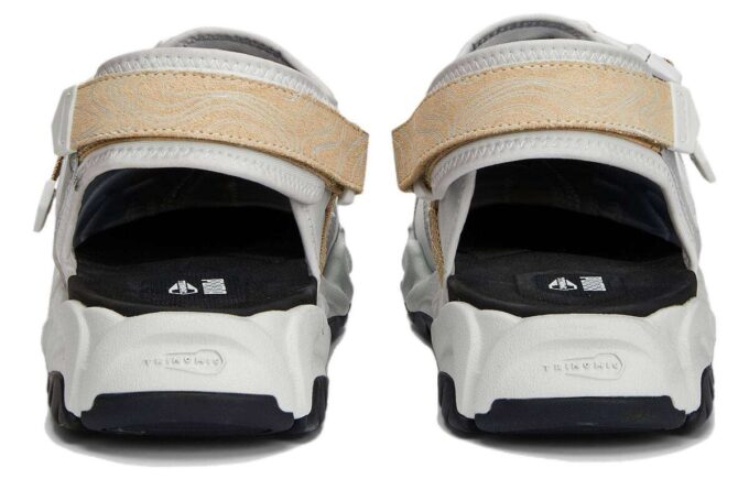 Sandalias retro TS-01 “Gris pluma”