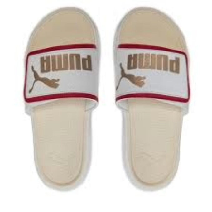 Sandalias Royalcat Comfort “Blanco, Rojo y Dorado”