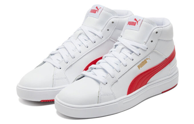 Serve Pro Lite Mid “Blanco Alto Riesgo Rojo”