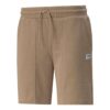 Shorts con logo pequeño “Marrón”