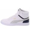 Shuffle Mid “Blanco Gris Peacoat”