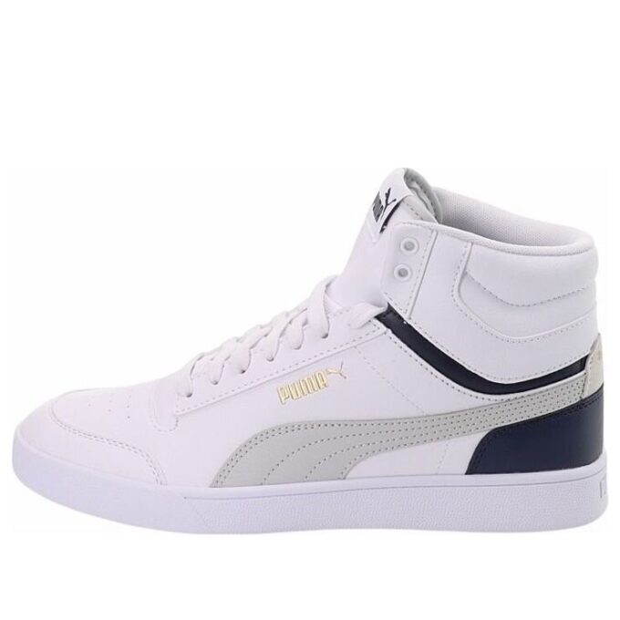 Shuffle Mid “Blanco Gris Peacoat”