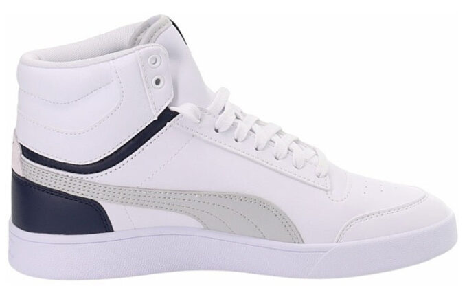 Shuffle Mid “Blanco Gris Peacoat”