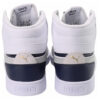 Shuffle Mid “Blanco Gris Peacoat”