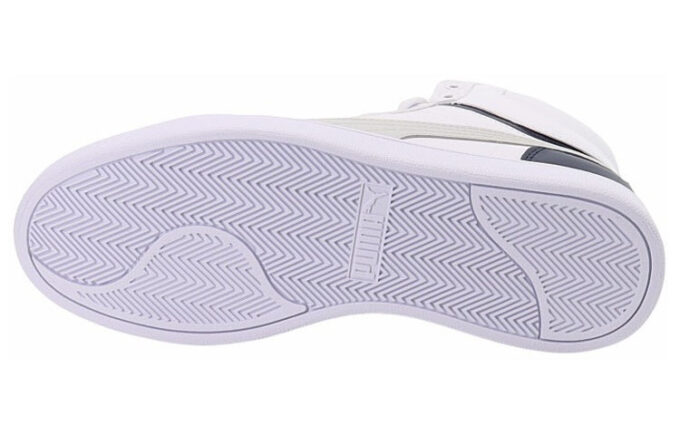 Shuffle Mid “Blanco Gris Peacoat”
