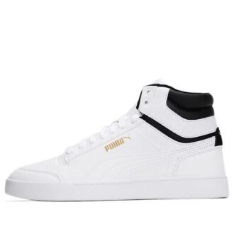 Shuffle Mid WTR “Blanco, Negro, Equipo Dorado”