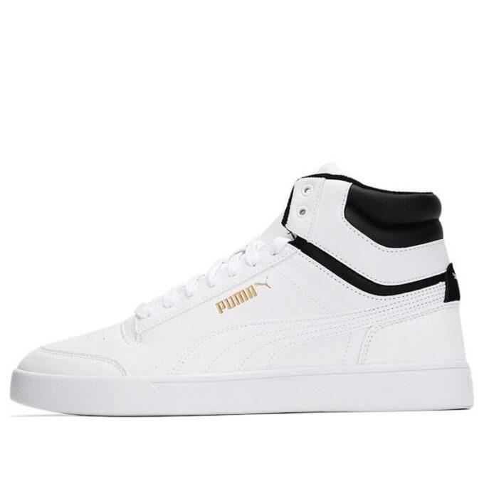 Shuffle Mid WTR “Blanco, Negro, Equipo Dorado”