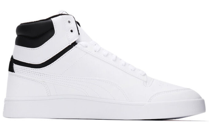 Shuffle Mid WTR “Blanco, Negro, Equipo Dorado”
