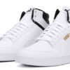 Shuffle Mid WTR “Blanco, Negro, Equipo Dorado”