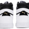 Shuffle Mid WTR “Blanco, Negro, Equipo Dorado”