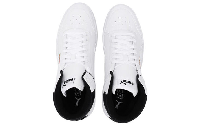 Shuffle Mid WTR “Blanco, Negro, Equipo Dorado”