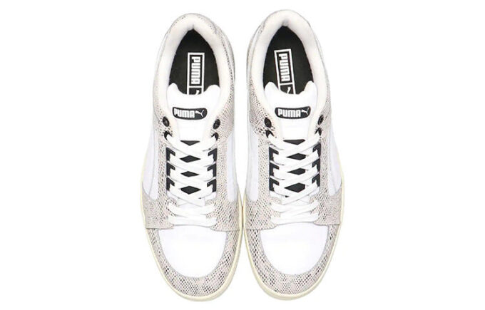 Slipstream Low Retro Snake “Blanco”