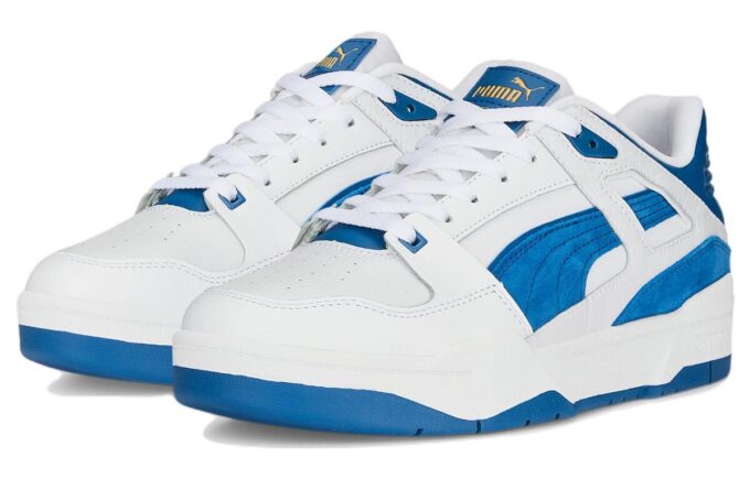 Slipstream Suede FS “Blanco Azul Lago”