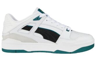 Slipstream Suede FS “Blanco, Negro, Verde”