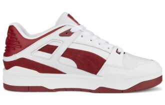 Slipstream Suede FS “Blanco Rojo Intenso”