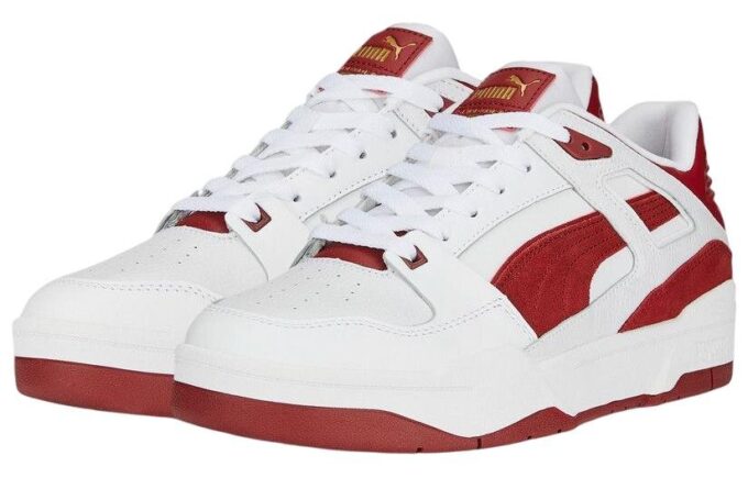 Slipstream Suede FS “Blanco Rojo Intenso”