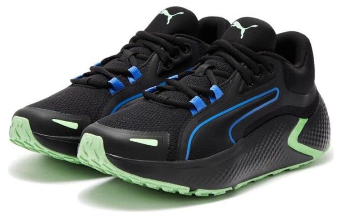 Softride Pro Coast “Negro Azul Verde”