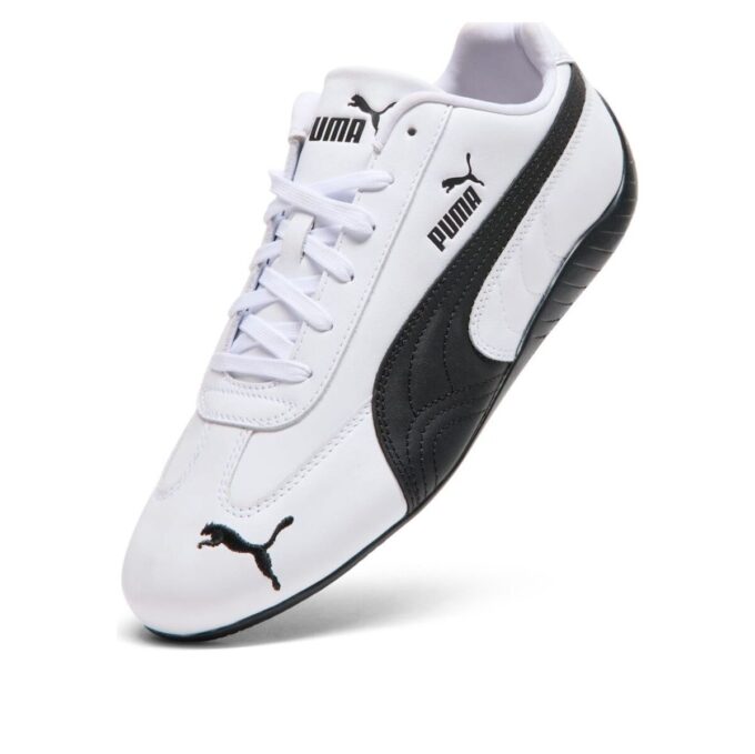 Speedcat Cuero Completo “Blanco Negro”
