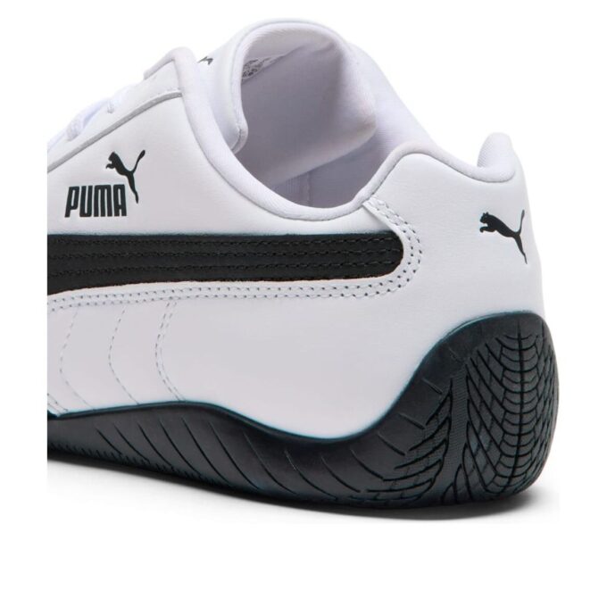 Speedcat Cuero Completo “Blanco Negro”