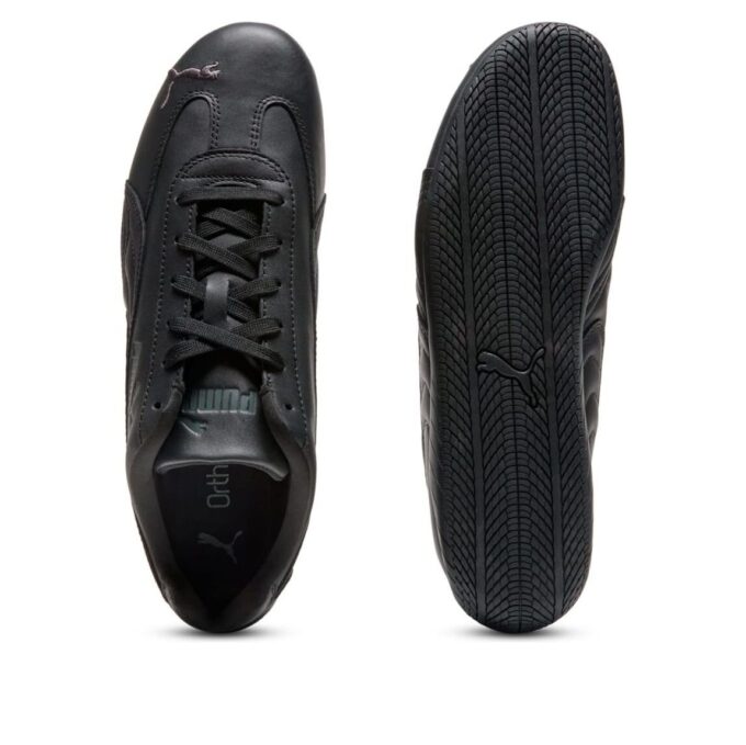 Speedcat de cuero completo “Black Shadow Gray”