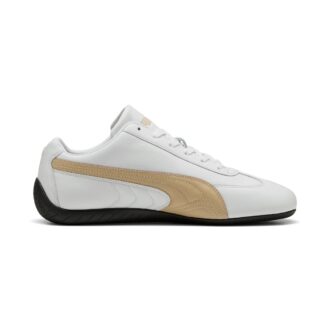 Speedcat Leather “Almendra Tostada Blanca”