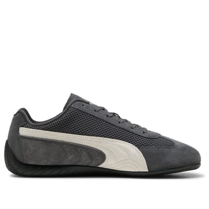 Speedcat Mesh “Gris oscuro y blanco cálido”