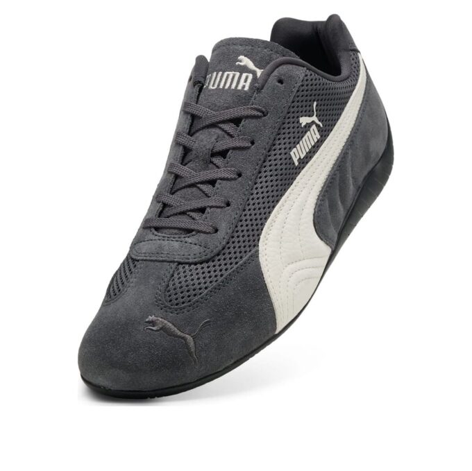 Speedcat Mesh “Gris oscuro y blanco cálido”