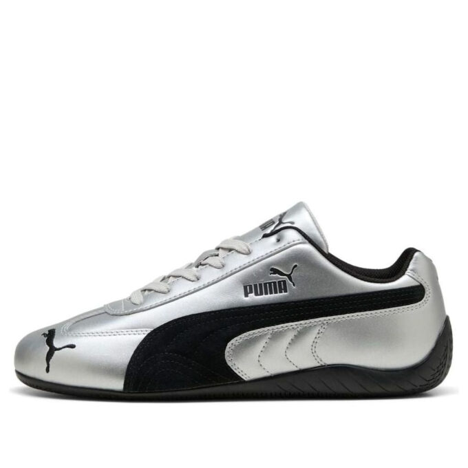 Speedcat Metálico “Plata PUMA Negro”