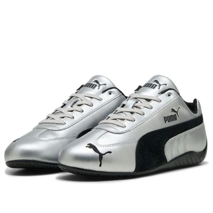 Speedcat Metálico “Plata PUMA Negro”