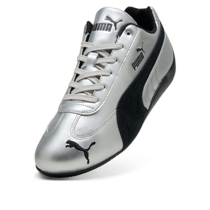 Speedcat Metálico “Plata PUMA Negro”