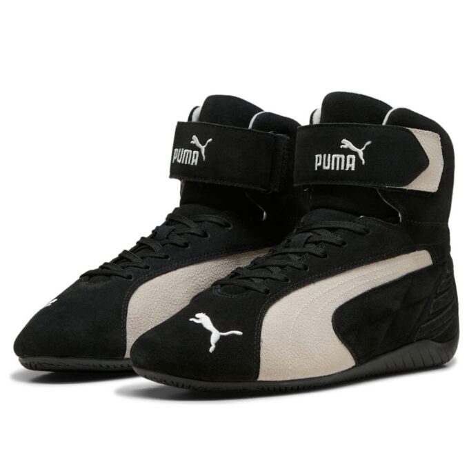 Speedcat Mid “Negro Blanco Cálido”