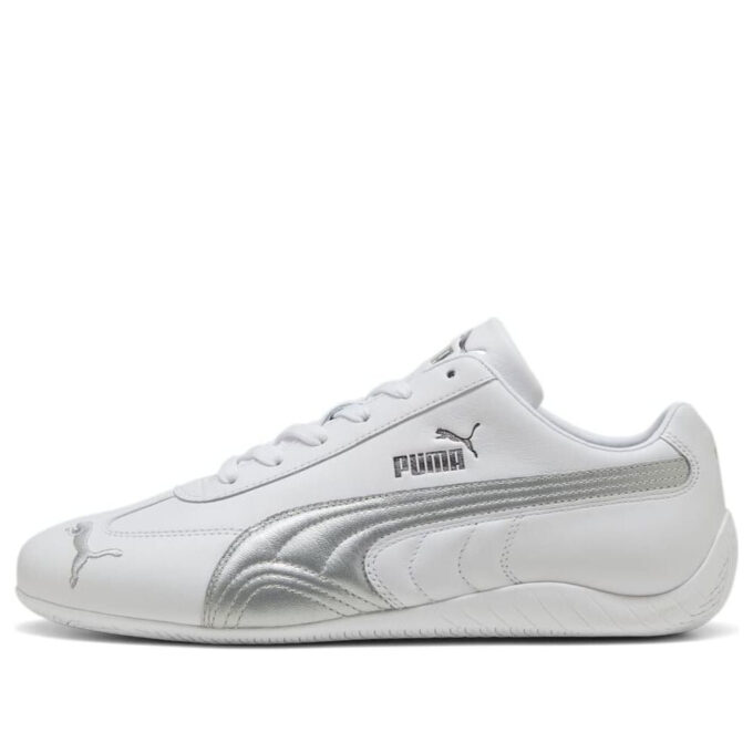 Speedcat OG Leather “Blanco Plata”