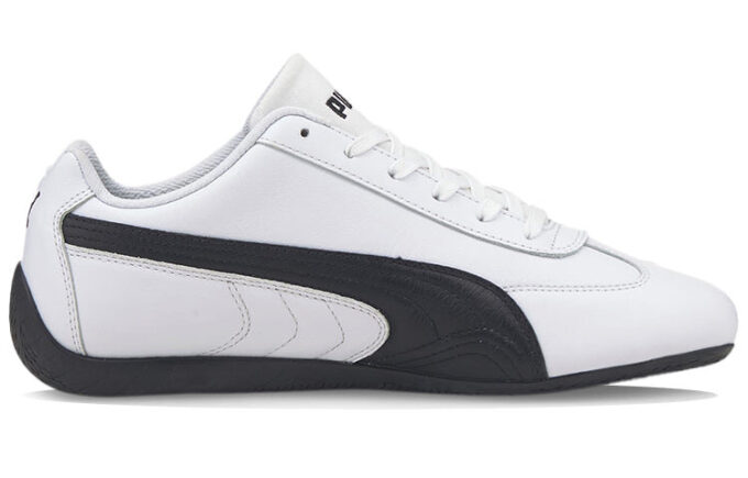Speedcat Shield Leather “Blanco y negro”