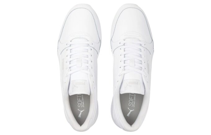 ST Runner v3 Cuero “Blanco Gris Violeta”