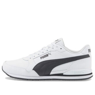 ST Runner v3 Cuero “Blanco Negro”