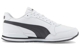 ST Runner v3 Cuero “Blanco Negro”