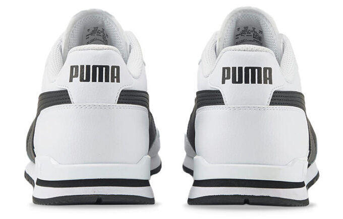 ST Runner v3 Cuero “Blanco Negro”