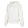 Sudadera clásica extragrande con capucha TR “Blanco y gris” (mujeres)