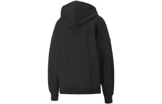 Sudadera clásica extragrande con capucha TR “Negro y blanco” (mujeres)
