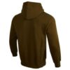 Sudadera clásica metalizada de corte regular “Marrón”