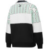 Sudadera con bloques de color AOP (mujeres) “Negro, verde y blanco”