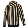 Sudadera con capucha a rayas “Negro Amarillo Blanco”