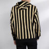Sudadera con capucha a rayas “Negro Amarillo Blanco”