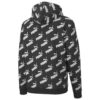 Sudadera con capucha amplificada “Negra”