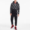 Sudadera con capucha amplificada “Negra”