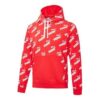 Sudadera con capucha amplificada “Roja”
