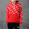 Sudadera con capucha amplificada “Roja”