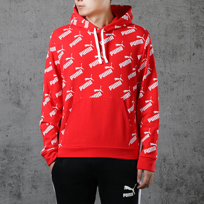 Sudadera con capucha amplificada “Roja”