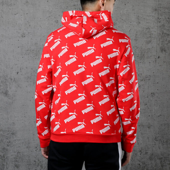 Sudadera con capucha amplificada “Roja”