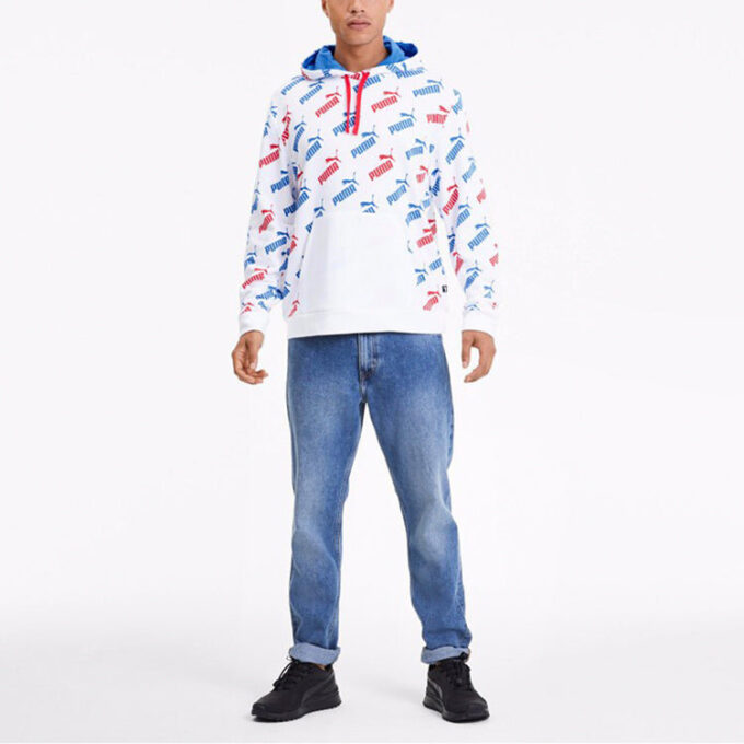 Sudadera con capucha Amplified Track “Blanca”